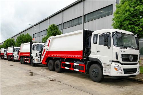 10 units heavy Dongfeng 20cbm garbage compactor truck for Government Environmental project