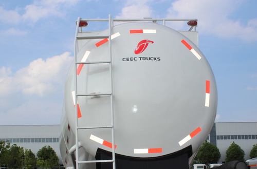 30 CBM bulk cement semitrailer export to South america