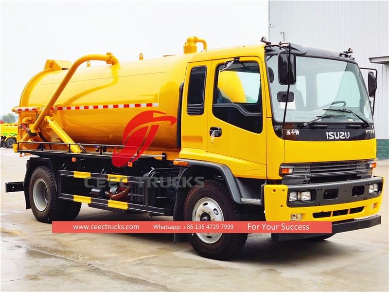 Why do we need sewage suction truck in africa?