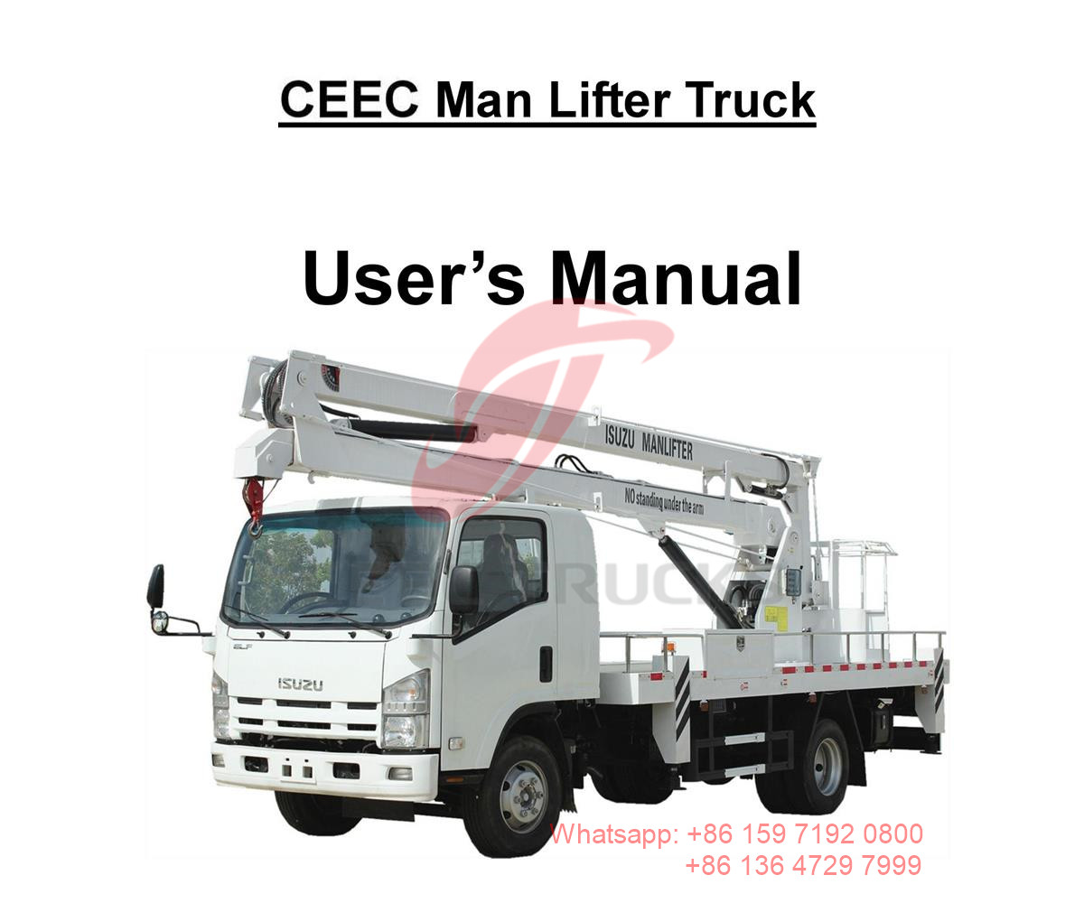 Philippines--ISUZU 18m Manlifter vehicle Manual