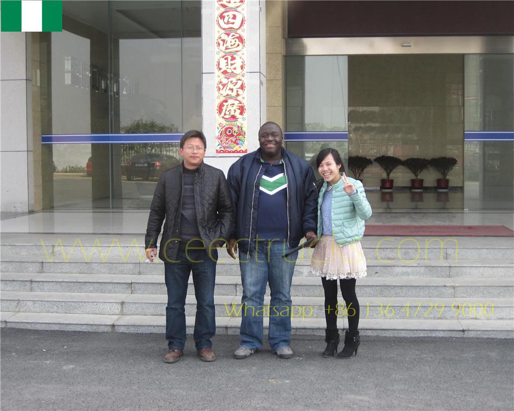 Nigeria customer Visit Us Inspection CEEC Factory 