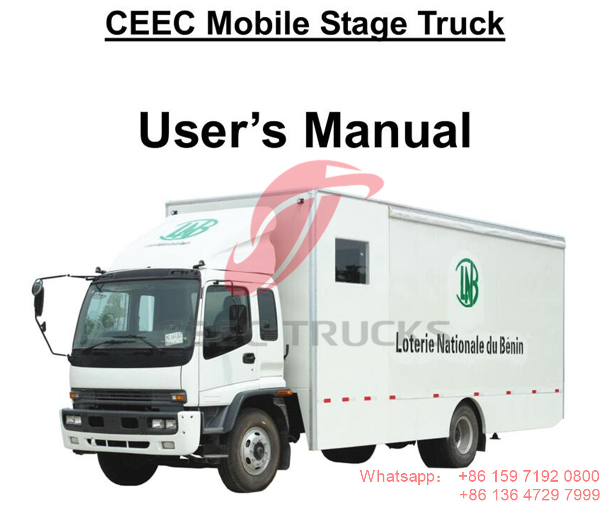 Benin--ISUZU mobile showing truck manual