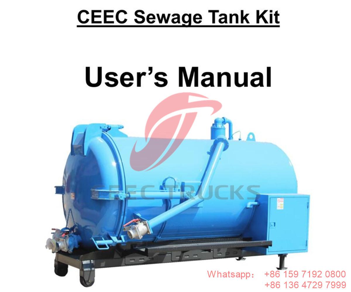 Malta--5CBM sewage tank kit operation manual