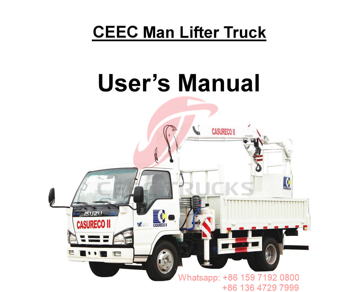 Philippines--ISUZU Man Lifter Truck with Basket Manual