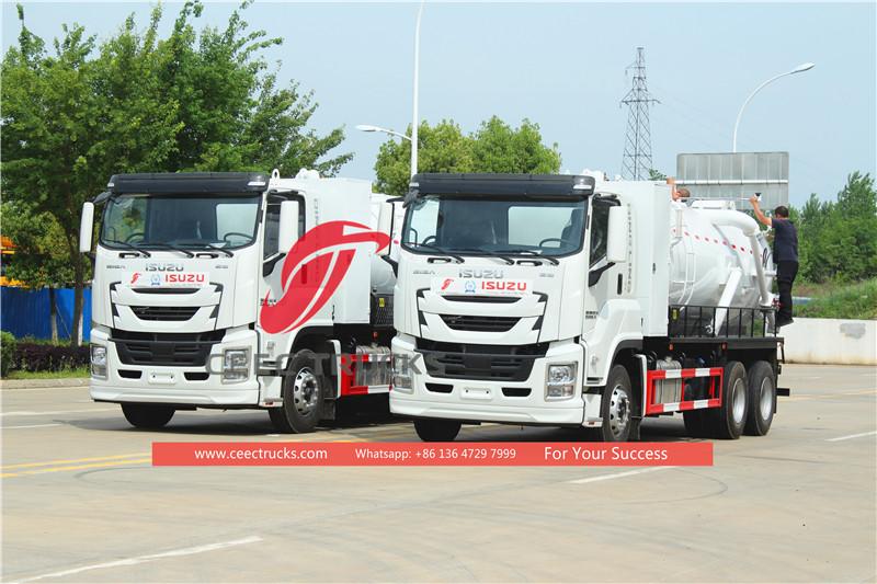 What is the benefit of vacuum cleaner truck?