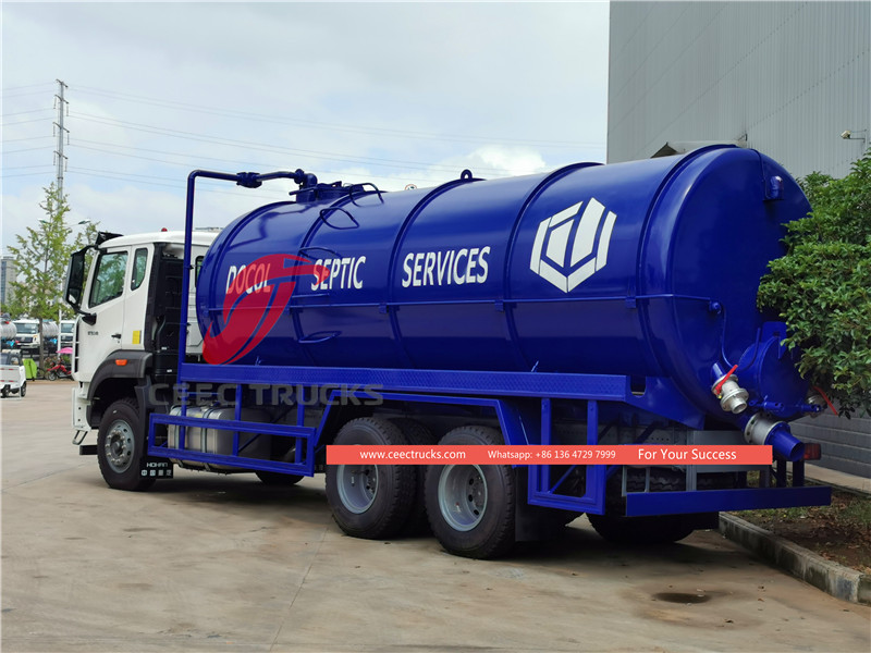 How to produce good quality vacuum suction truck?