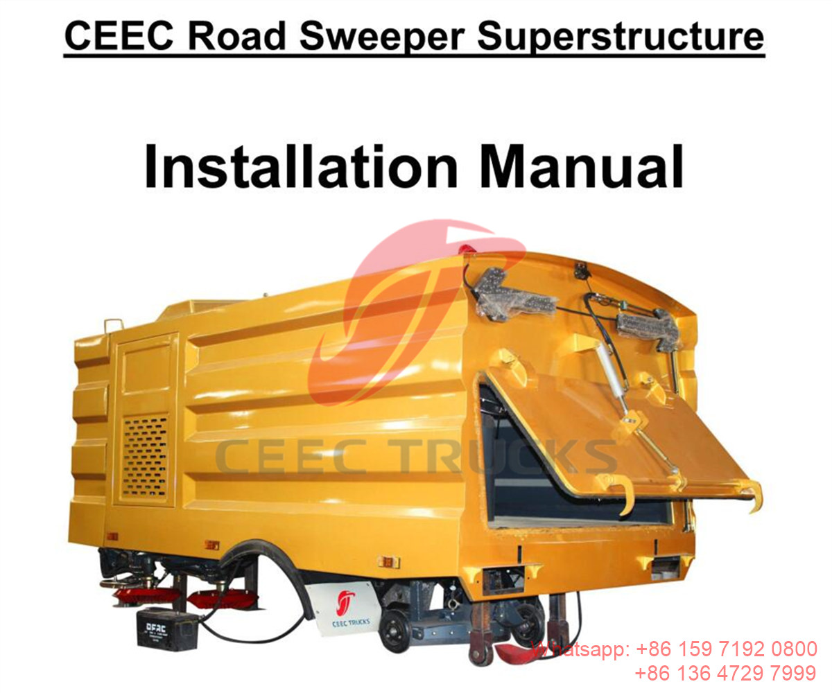 Pakistan--5CBM road sweeper superstructure installation manual