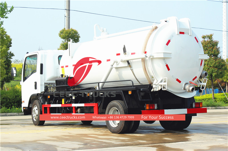 How to use septic cleaning truck in philippine?